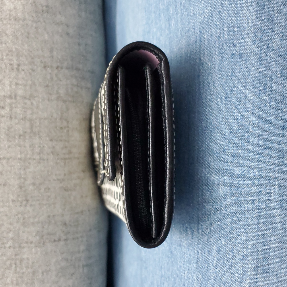 NWOT Coach Penelope Black and White Monogram Op Art Wallet - Picture 12 of 16